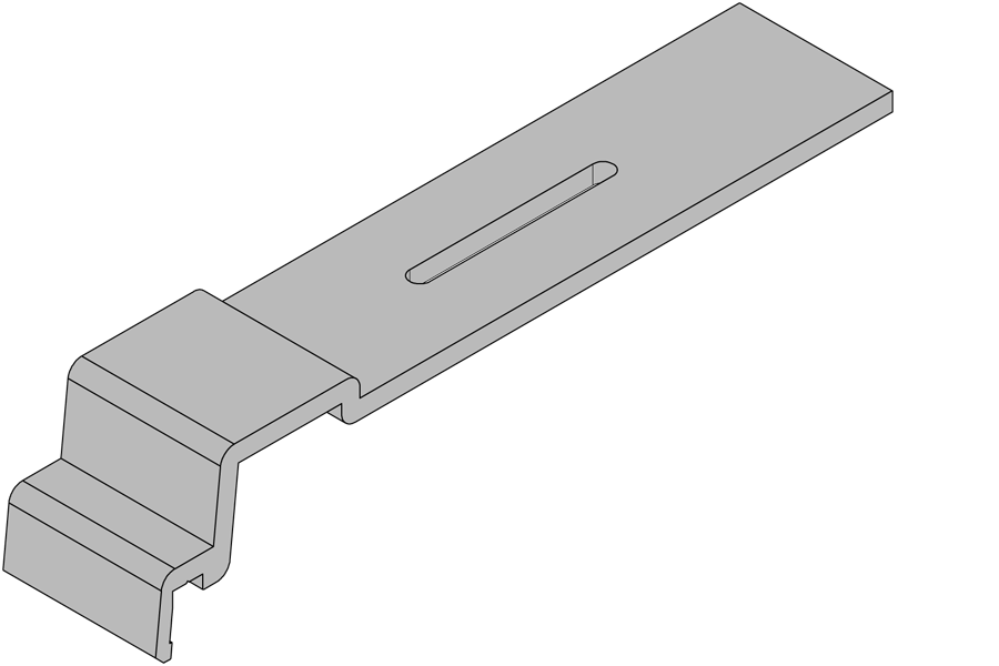 Fensterbankhalter Sichtmauerwerk für Alufensterbank GS40 Alufensterbank Halter