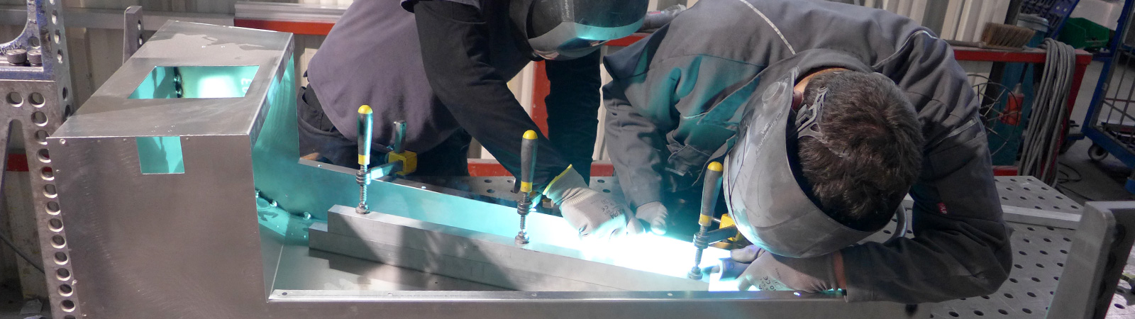 Welding of sheet components