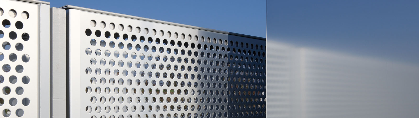 brioxAL® hochglänzende Fassadenbleche, silber eloxiert