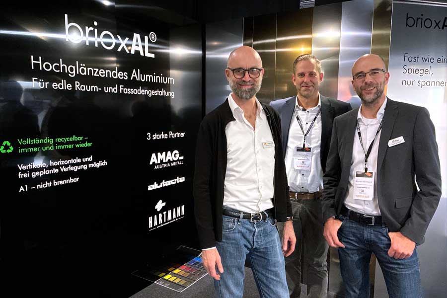 brioxAL<sup>®</sup> hochglänzende
            Aluminiumbleche