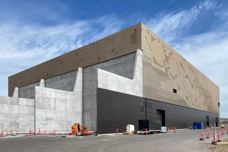 Eloxal Bronze Fassade Viking Link