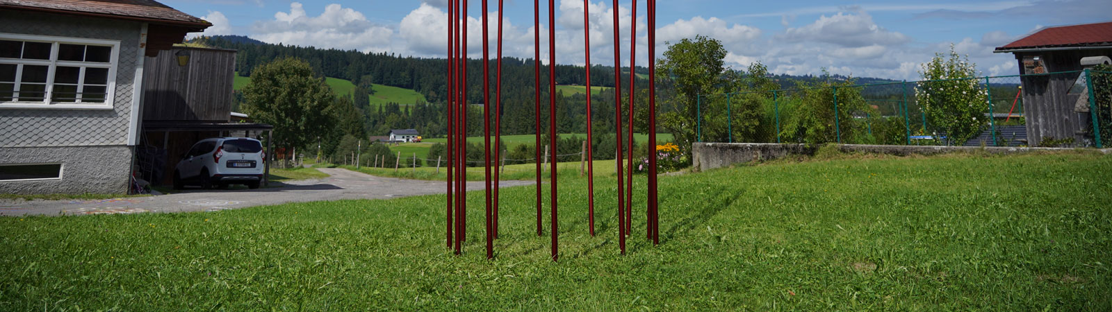 Eloxal Sandalor an Fassade