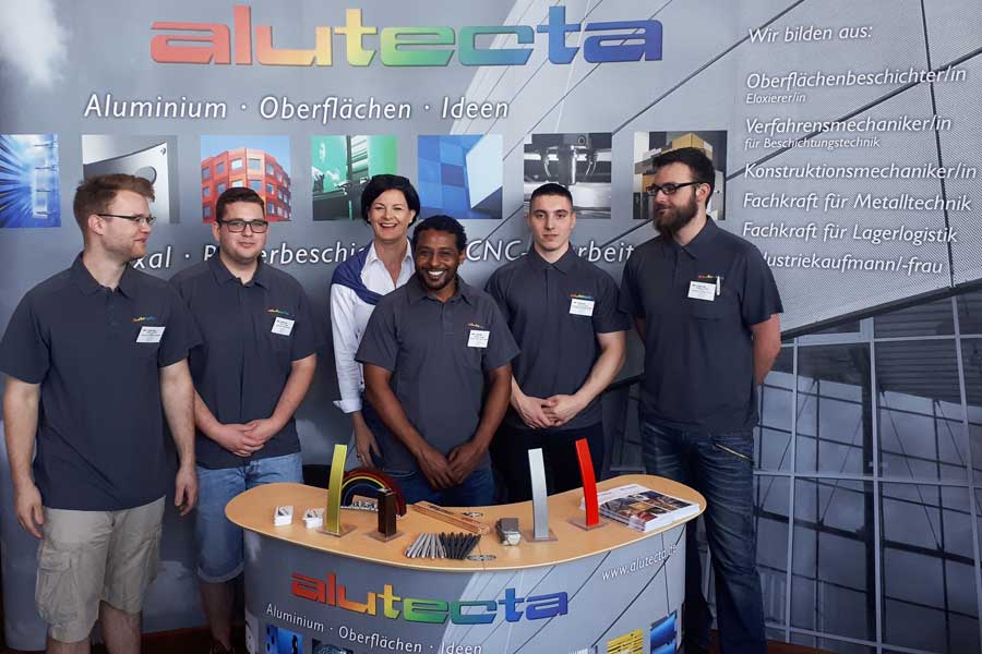 Regio Camp Teilnehmer bei ALUTECTA