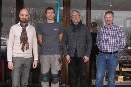 Eloxal Verfahren Technik Farben Oberflächen Eloxal Fassade und Tür schwarz