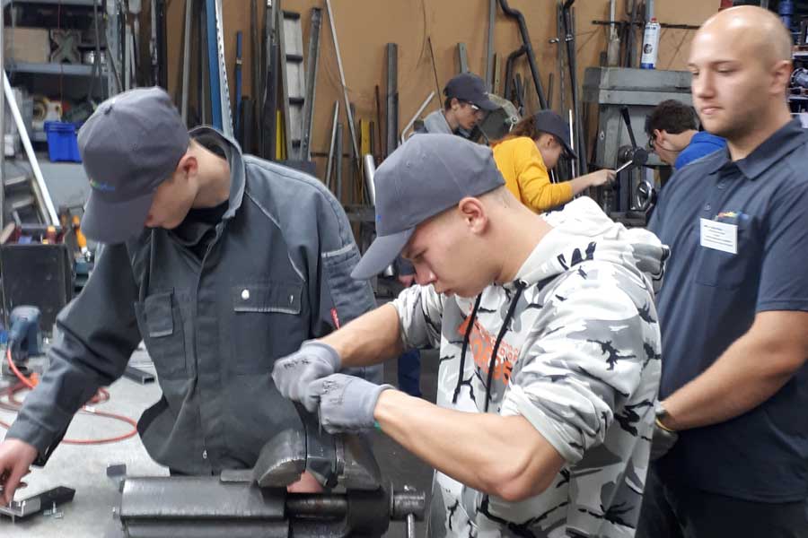 BOC Berufs Orientierungs Camp Betriebsrallye ALUTECTA